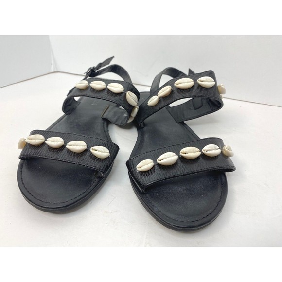 Top Moda Shoes, Fashion Woman’s Comfy Flat Shell Sandals, Size 7.5 - Picture 1 of 16